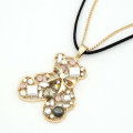 Mignon Collier en nounours Collier strass Bijoux FN148